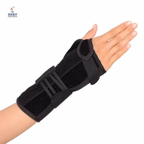 Hot Sale Custom Neoprene Bowling Sports Medical Orthopedic Carpal Tunnel Wrist Support Splint Brace for Gym